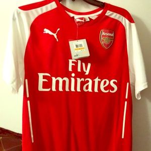 AFC Home Replica shirt high risk red- white,